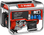 ЗУБР 5/5.5 кВт, однофазный, синхронный, щеточный, генератор бензиновый ЗЭСБ-5500-Э Мастер купить по цене 39 302 ₽ в интернет магазине ТЕХСАД