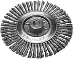 STAYER Ø 150 мм, проволока 0.5 мм, щетка дисковая для УШМ 35192-150 купить по цене 460 ₽ в интернет магазине ТЕХСАД
