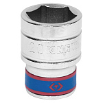 Головка торцевая стандартная шестигранная 1/2'', 20 мм KING TONY 433520M купить по цене 340 ₽ в интернет магазине ТЕХСАД
