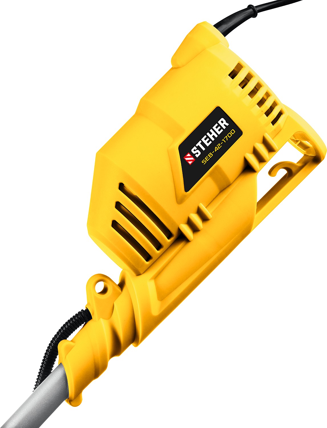 STEHER 1700 Вт, диаметр скашивания 42/25 см, коса сетевая с рем. редуктором SEB-42-1700 купить по цене 10&nbsp;880 ₽ в интернет магазине ТЕХСАД