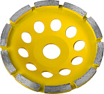 STAYER  125 мм, L- 22.2 мм, алмазная, сегментная, однорядная, чашка 33382-125 купить по цене 710 ₽ в интернет магазине ТЕХСАД