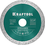 KRAFTOOL Ø 125Х22.2 мм, алмазный, сплошной, по керамограниту, керамической плитке диск отрезной KERAMO 36684-125 купить по цене 1 200 ₽ в интернет магазине ТЕХСАД