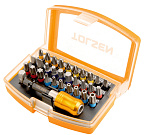 Набор вставок (бит) 1/4'', PH, PZ, Hex, Torx, Slotted, 32 предмета TOLSEN TT20370 Набор вставок (бит) 1/4'', PH, PZ, Hex, Torx, Slotted, 32 предмета TOLSEN TT20370 купить по цене 1 250 ₽ в интернет магазине ТЕХСАД