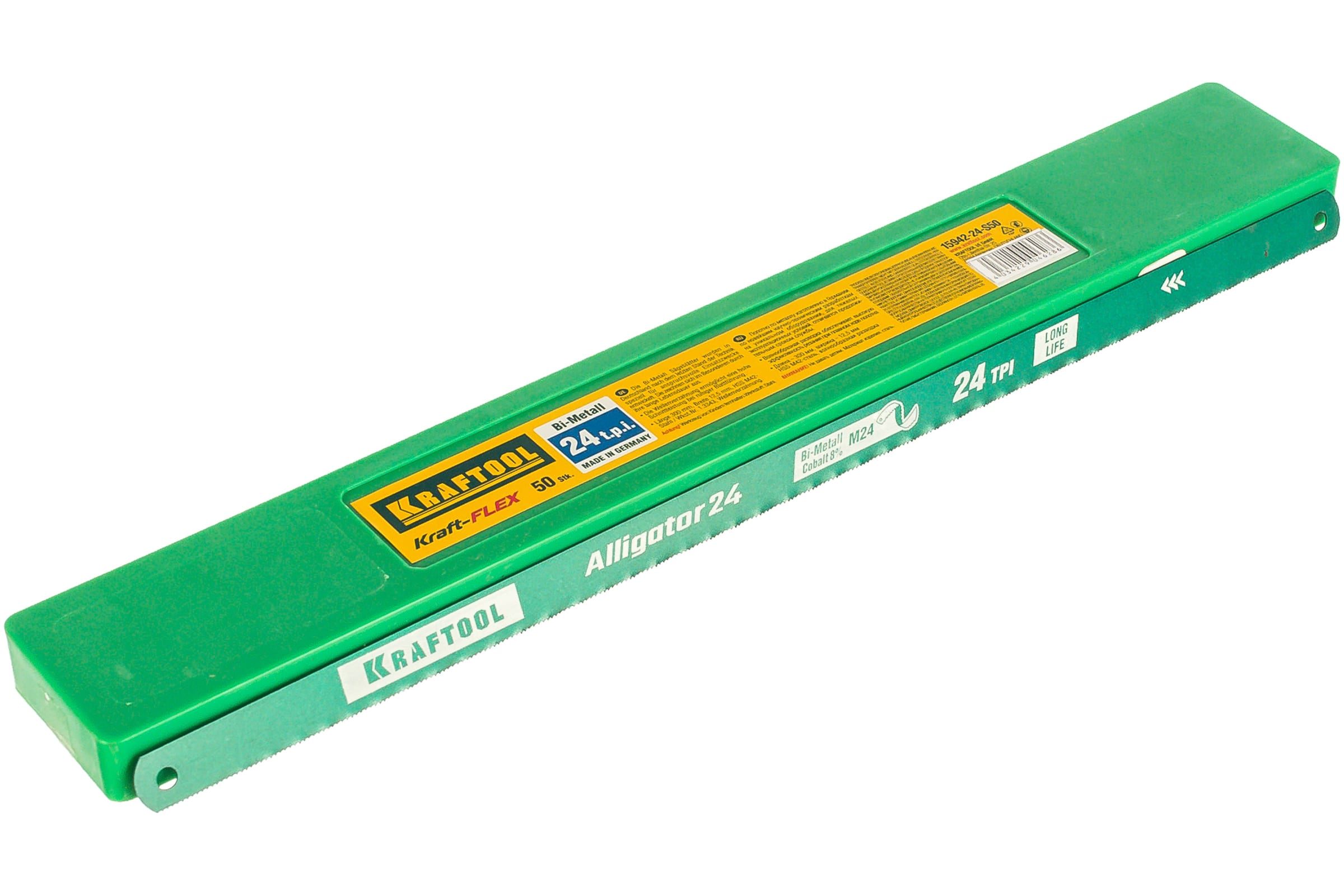 KRAFTOOL 24 PTI, 300 мм, 50 шт., полотно по металлу  Alligator-24 15942-24-S50 Pro купить по цене 540 ₽ в интернет магазине ТЕХСАД