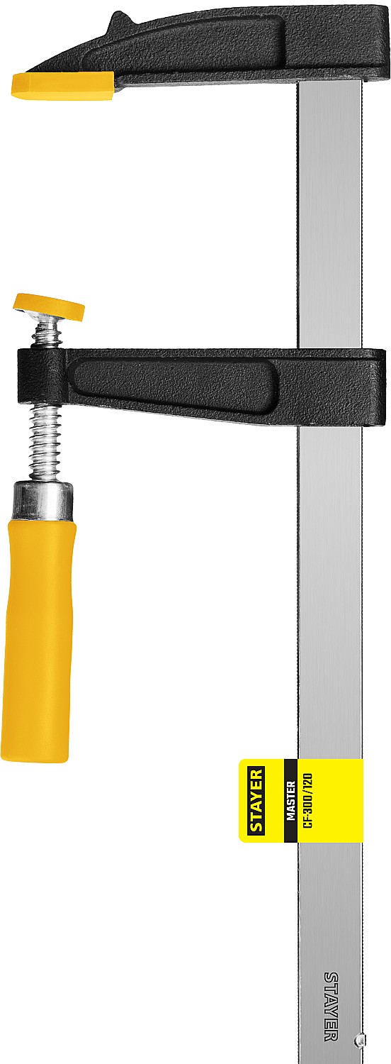 STAYER F 120х300 мм, струбцина CF-300/120 3210-120-300_z02 купить по цене 1 260 ₽ в интернет магазине ТЕХСАД
