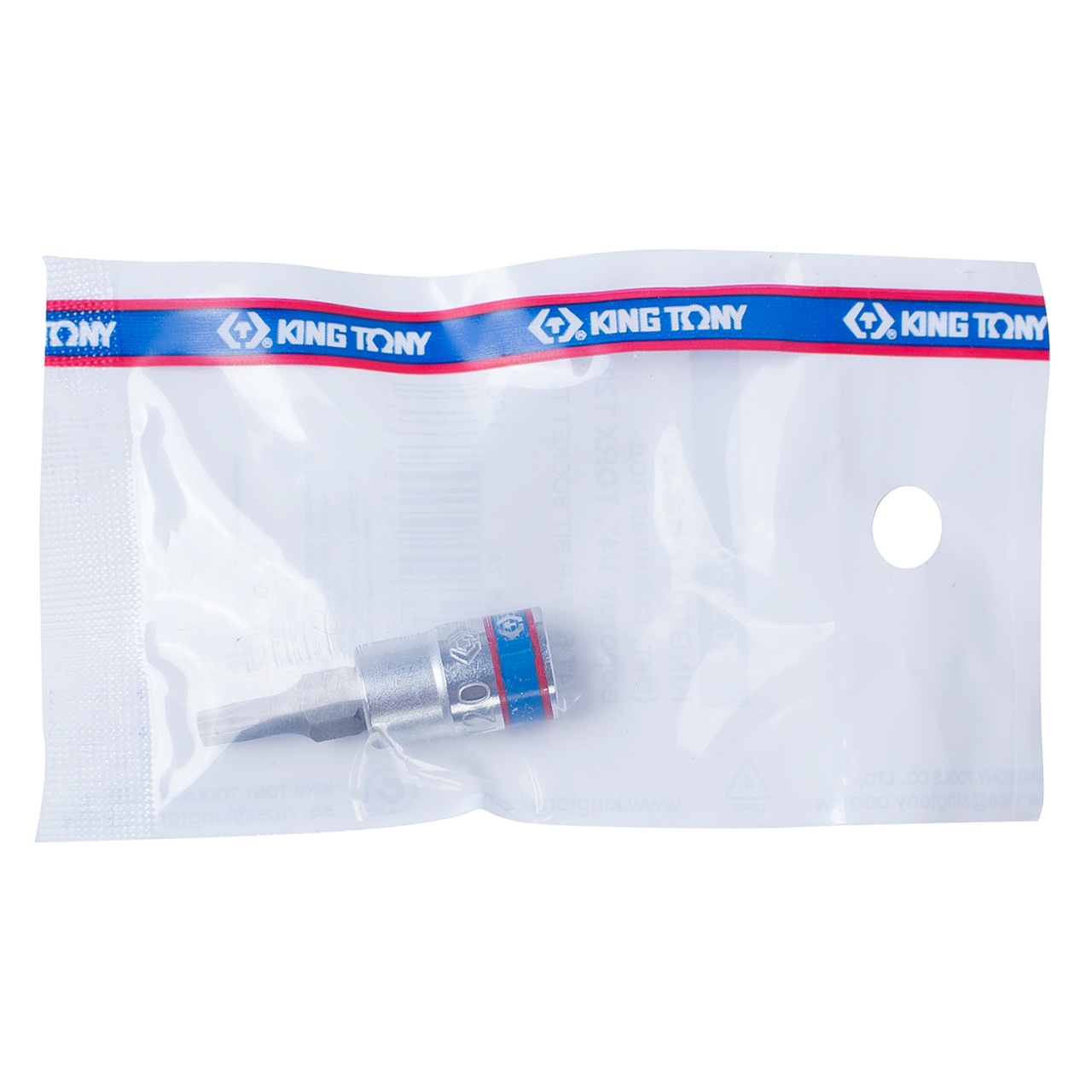 Насадка (бита) торцевая 1/4'', Torx T20, L = 37 мм KING TONY 203320 купить по цене 120 ₽ в интернет магазине ТЕХСАД