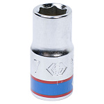 Головка торцевая стандартная шестигранная 1/4'', 7 мм KING TONY 233507M купить по цене 80 ₽ в интернет магазине ТЕХСАД