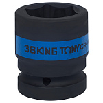 Головка торцевая ударная шестигранная 1'', 38 мм KING TONY 853538M купить по цене 1 790 ₽ в интернет магазине ТЕХСАД