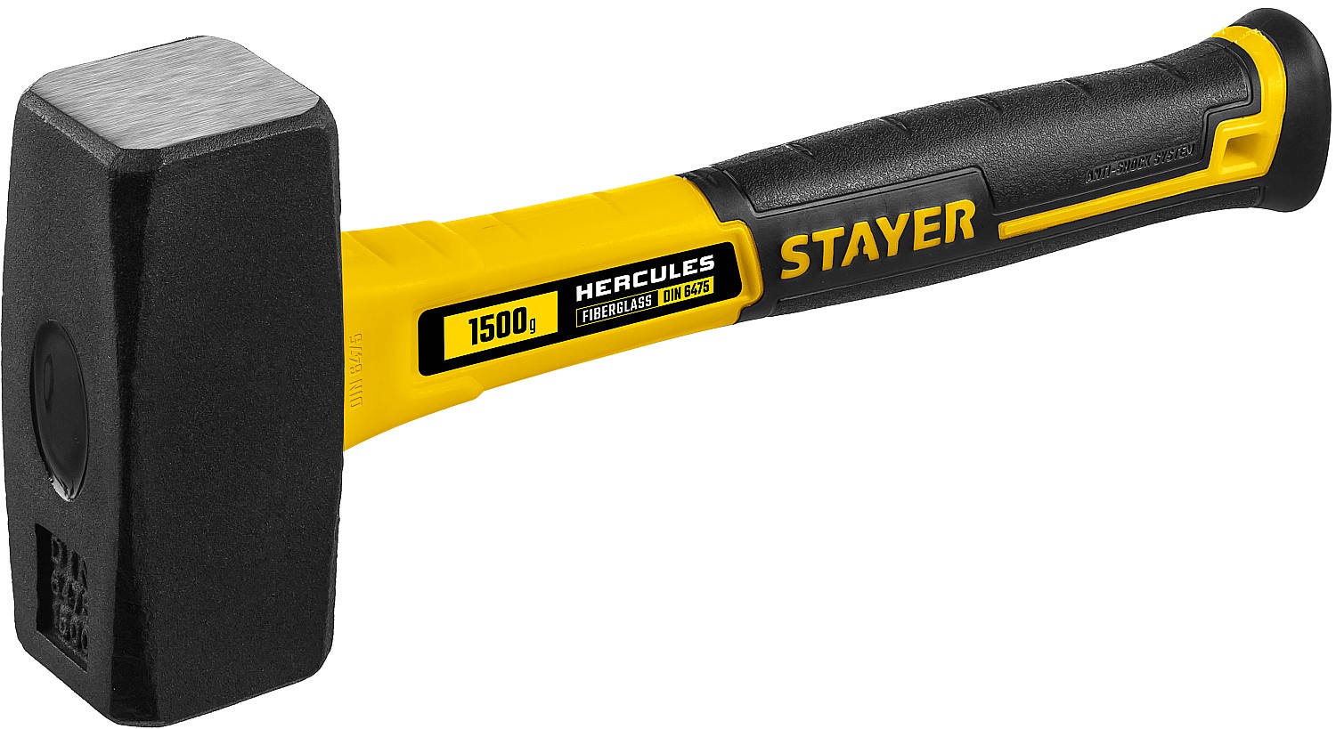 STAYER 1.5 кг, кувалда с фиберглассовой рукояткой Hercules 20052-15_z01 Professional купить по цене 1 070 ₽ в интернет магазине ТЕХСАД