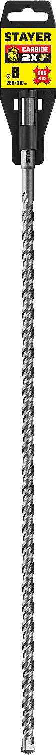 STAYER 8 x 310 мм, бур SDS-plus 2930-310-08_z02 STAYER 8 x 310 мм, бур SDS-plus 2930-310-08_z02 купить по цене 270 ₽ в интернет магазине ТЕХСАД