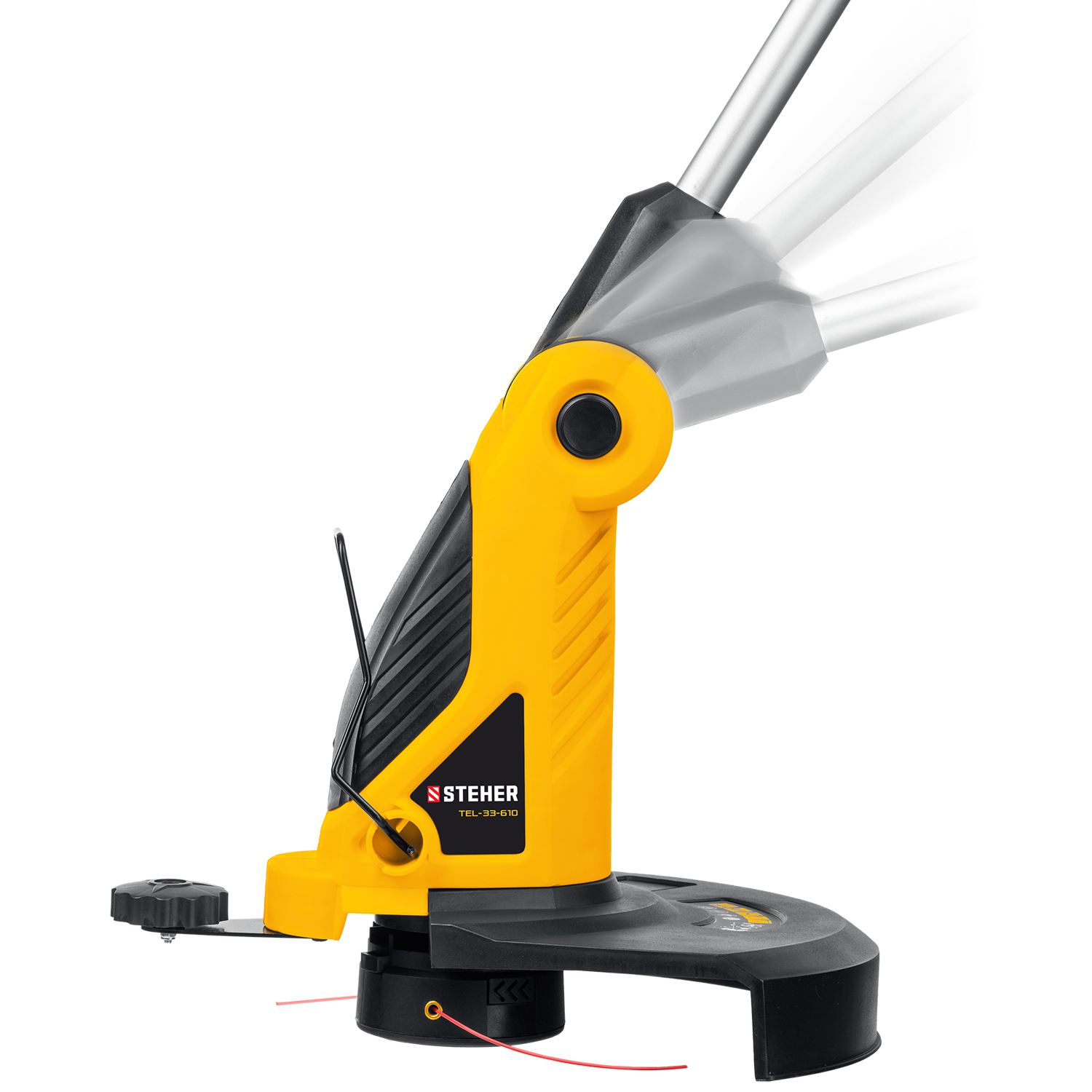 STEHER 600 Вт, ш/с 33 см, триммер сетевой TEL-33-610 купить по цене 4&nbsp;560 ₽ в интернет магазине ТЕХСАД