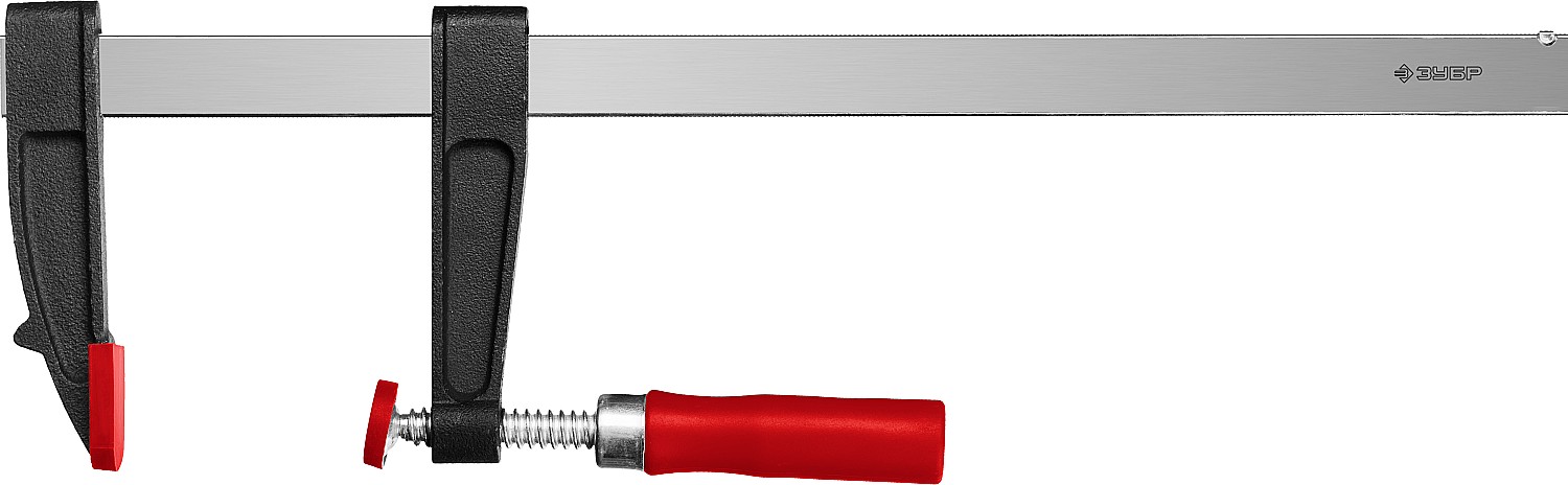 ЗУБР F 500х120 мм, струбцина МС-500/12 32150-120-500_z01 купить по цене 1 400 ₽ в интернет магазине ТЕХСАД