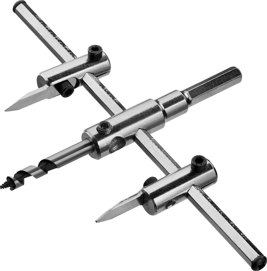 ЗУБР  30-200 мм, глубина реза 30 мм, сверло по дереву регулируемое 29440-200 купить по цене 1 100 ₽ в интернет магазине ТЕХСАД