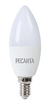 Лампа светодиодная РЕСАНТА LL-R-C37-7W-230-3K-E14 купить по цене 99 ₽ в интернет магазине ТЕХСАД