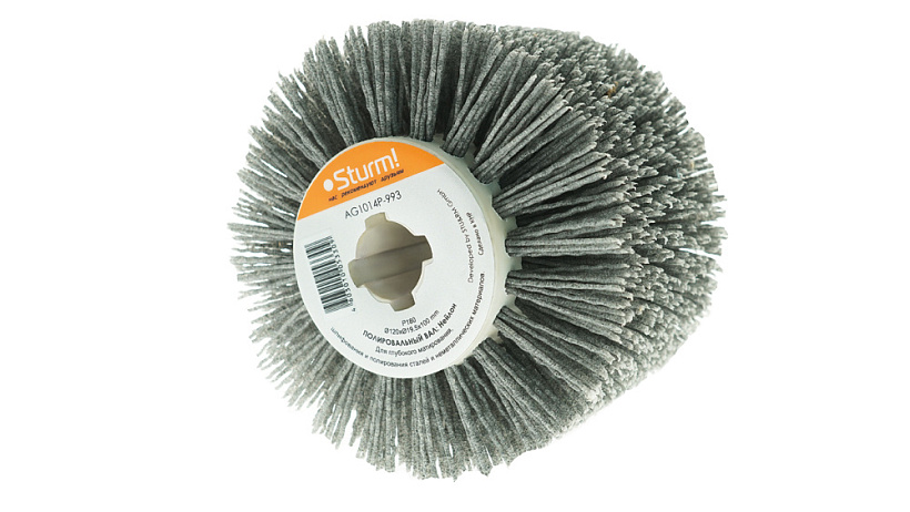 Щетка нейлоновая для браширования древесины  Sturm! AG1014P-993 купить по цене 3 610 ₽ в интернет магазине ТЕХСАД