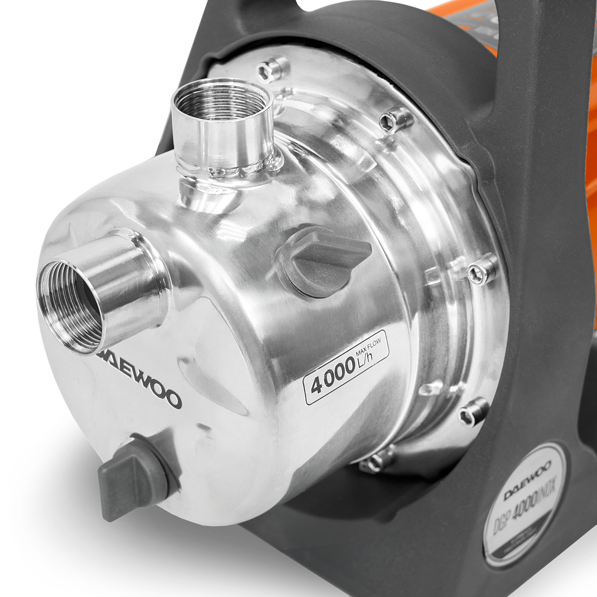 Насос садовый DAEWOO DGP 4000 INOX купить по цене 10 990 ₽ в интернет магазине ТЕХСАД