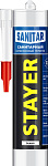 STAYER 260 мл, санитарный, белый, силиконовый герметик 41215-0_z01 STAYER 260 мл, санитарный, белый, силиконовый герметик 41215-0_z01 купить по цене 360 ₽ в интернет магазине ТЕХСАД