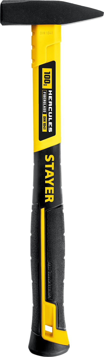 STAYER 100 г, с фиберглассовой рукояткой, молоток слесарный 20050-01_z02 купить по цене 400 ₽ в интернет магазине ТЕХСАД