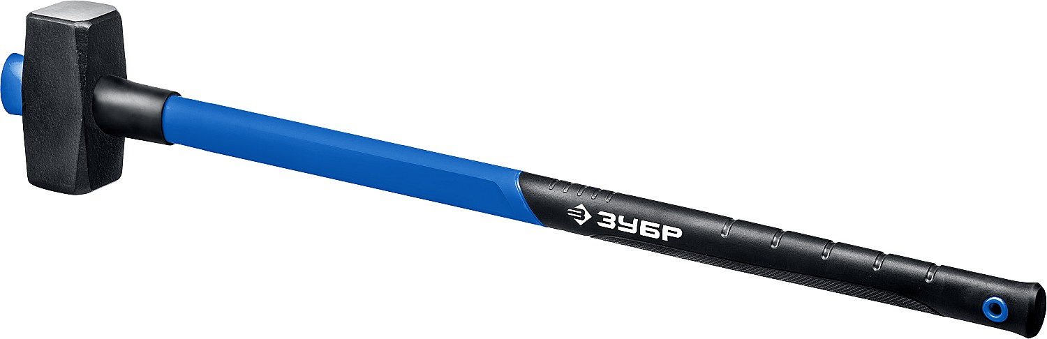 ЗУБР 4 кг, кувалда c удлиненной фиберглассовой рукояткой 20111-4_z03 Профессионал купить по цене 3 060 ₽ в интернет магазине ТЕХСАД