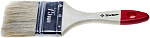 ЗУБР 75 мм, 3'', щетина натуральная светлая, кисть малярная плоская 4-01001-075 Стандарт купить по цене 108 ₽ в интернет магазине ТЕХСАД