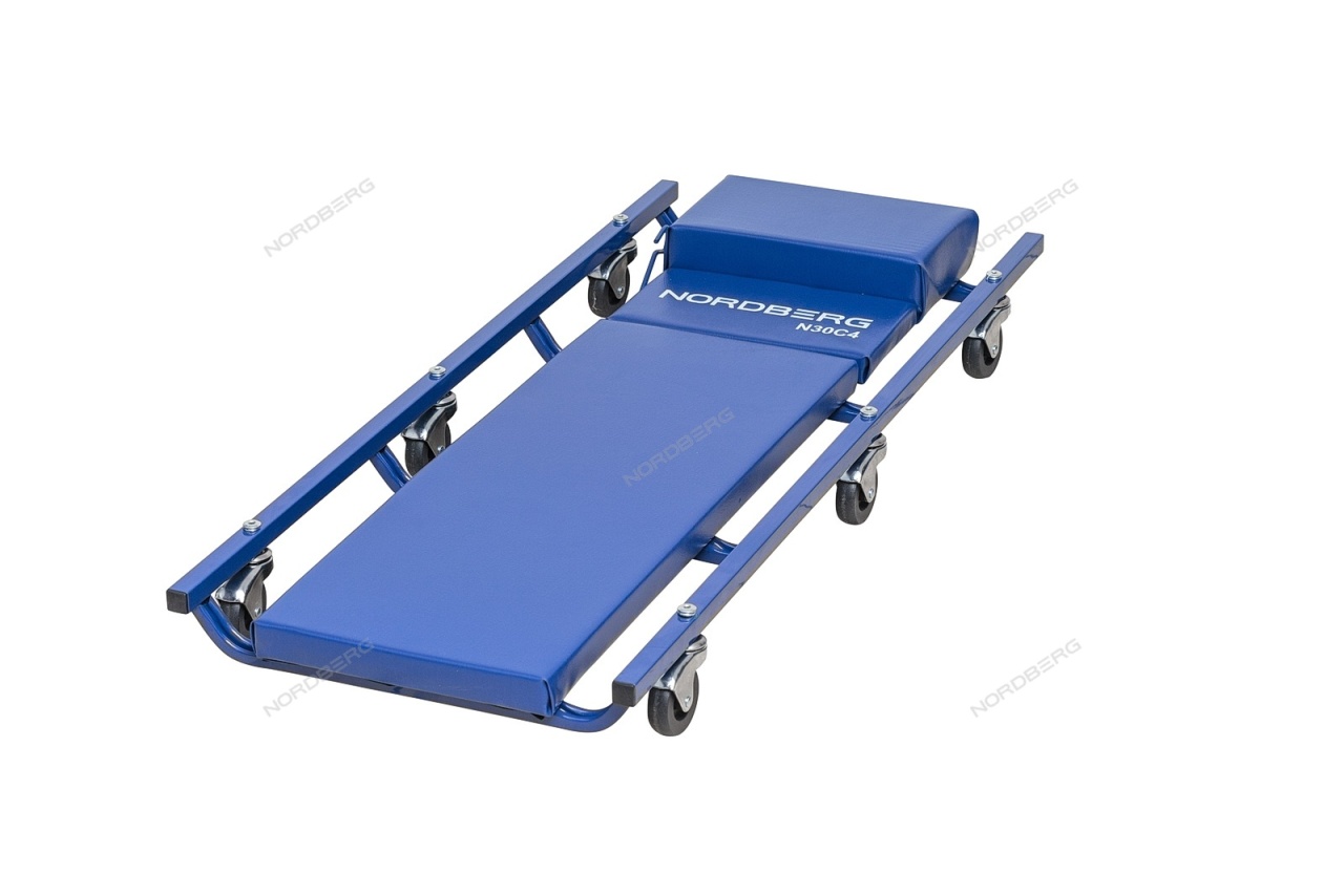 Лежак подкатной, с подъемным подголовником NORDBERG N30C4 купить по цене 4 717 ₽ в интернет магазине ТЕХСАД