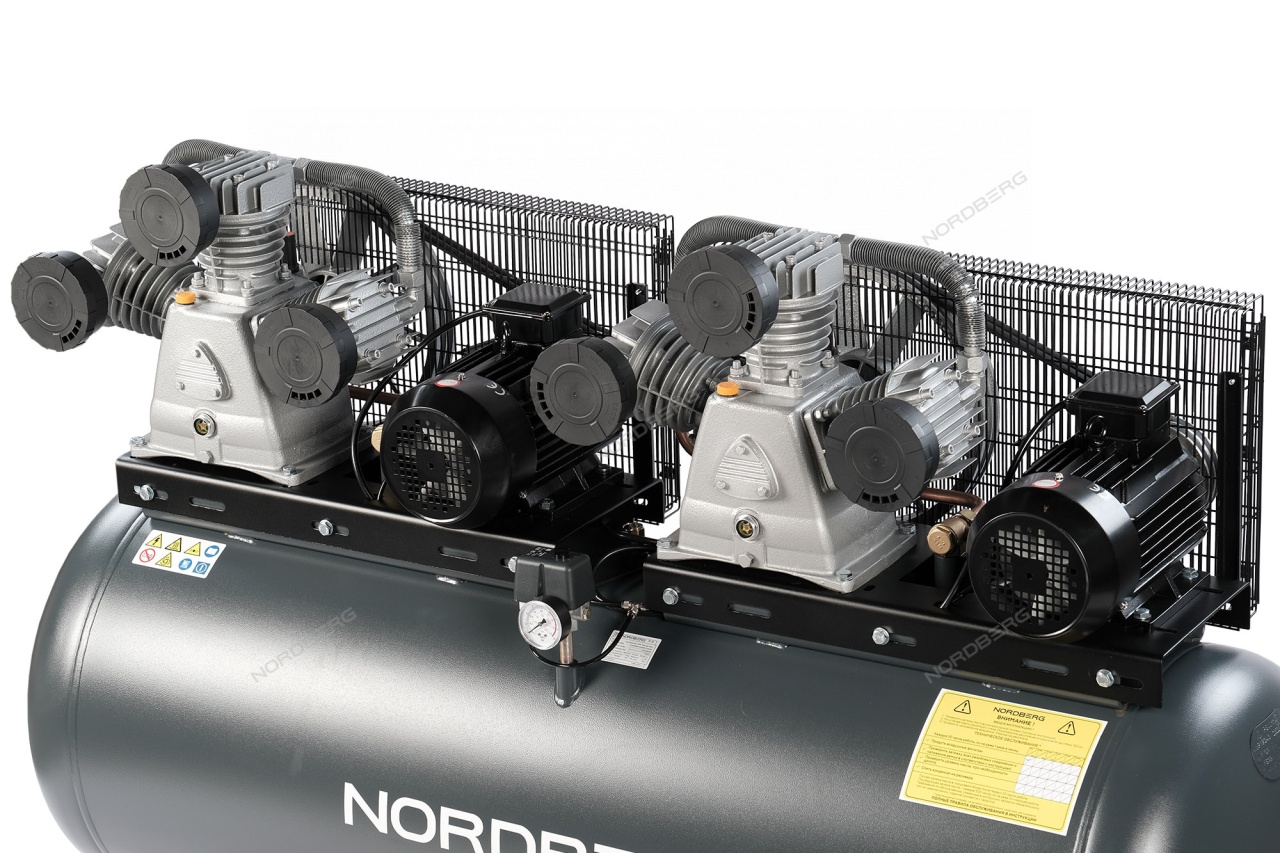 Компрессор поршневой, ременной NORDBERG NCP500/1900 купить по цене 395 704 ₽ в интернет магазине ТЕХСАД