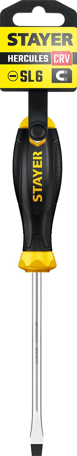 STAYER SL6х100 мм, отвертка 2509-06-10_z03 купить по цене 155 ₽ в интернет магазине ТЕХСАД