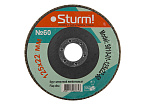 Зачистной круг лепестковый Sturm! 9010-01-125x22-60 купить по цене 120 ₽ в интернет магазине ТЕХСАД
