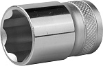 KRAFTOOL 1/2'', 19 мм, CrMo сталь, хромированная, торцовая головка INDUSTRIE QUALITAT 27801-19_z01 купить по цене 127 ₽ в интернет магазине ТЕХСАД