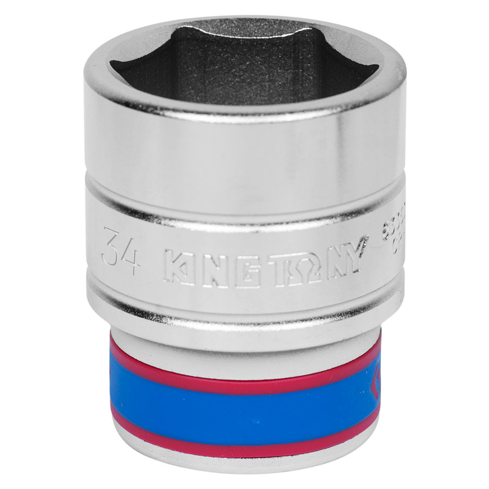 Головка торцевая стандартная шестигранная 3/4'', 34 мм KING TONY 633534M купить по цене 950 ₽ в интернет магазине ТЕХСАД
