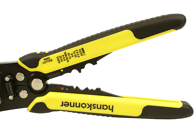 Щипцы(стриппер) для снятия изоляции Hanskonner HK1020-01-W210 купить по цене 2&nbsp;590 ₽ в интернет магазине ТЕХСАД