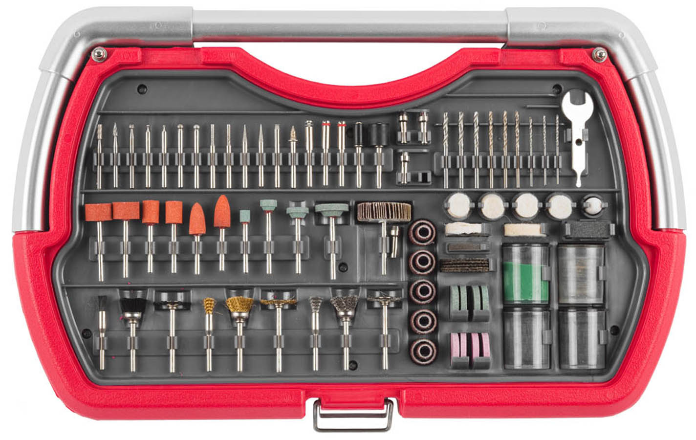 ЗУБР 206 шт., набор мини-насадок для гравера 35904-H206 купить по цене 4 700 ₽ в интернет магазине ТЕХСАД