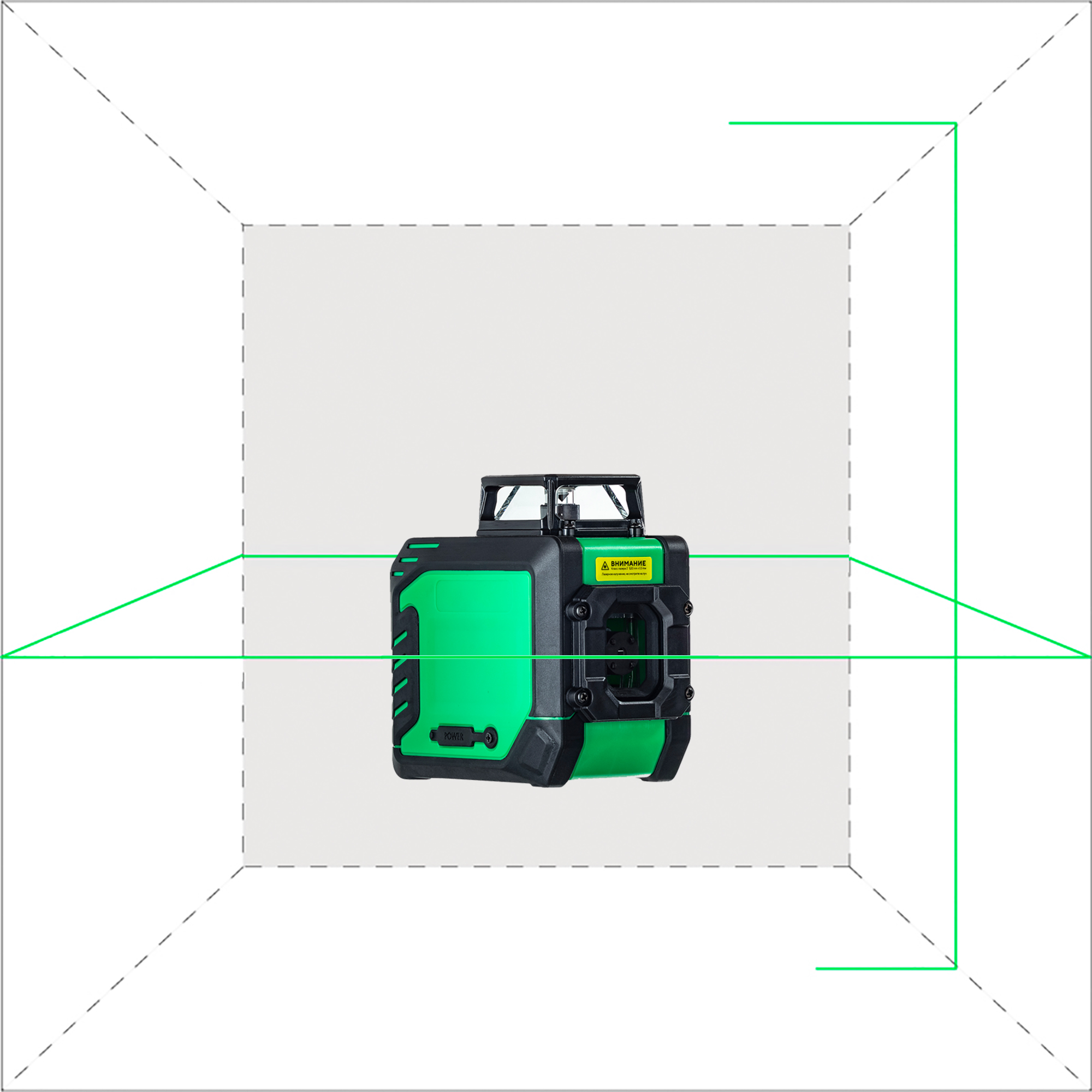 Лазерный уровень INSTRUMAX GREENLINER 360 купить по цене 6 990 ₽ в интернет магазине ТЕХСАД