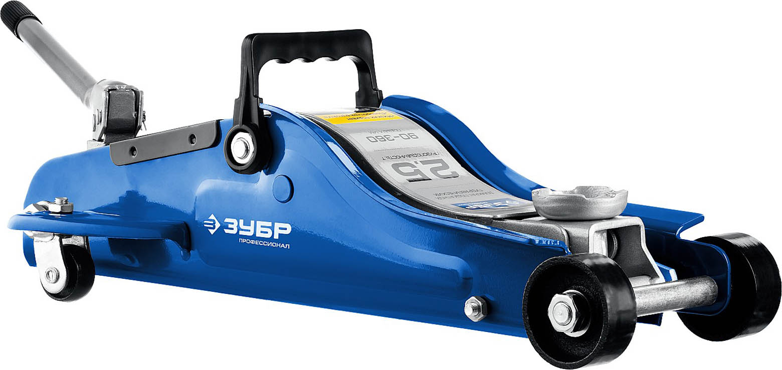 ЗУБР 2,5т, 90-360 мм, домкрат гидравлический подкатной в кейсе T65 43057-2.5-K Профессионал купить по цене 7 560 ₽ в интернет магазине ТЕХСАД