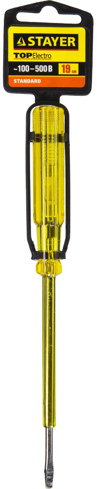 STAYER 100-500 B, 190 мм, пластик, пробник электрический 2570-19_z01 STAYER 100-500 B, 190 мм, пластик, пробник электрический 2570-19_z01 купить по цене 90 ₽ в интернет магазине ТЕХСАД