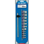 Набор торцевых головок 3/8'', 1/2'', TORX Е-стандарт, E4-E20, вороток, 12 предметов KING TONY 7112PR купить по цене 2 510 ₽ в интернет магазине ТЕХСАД