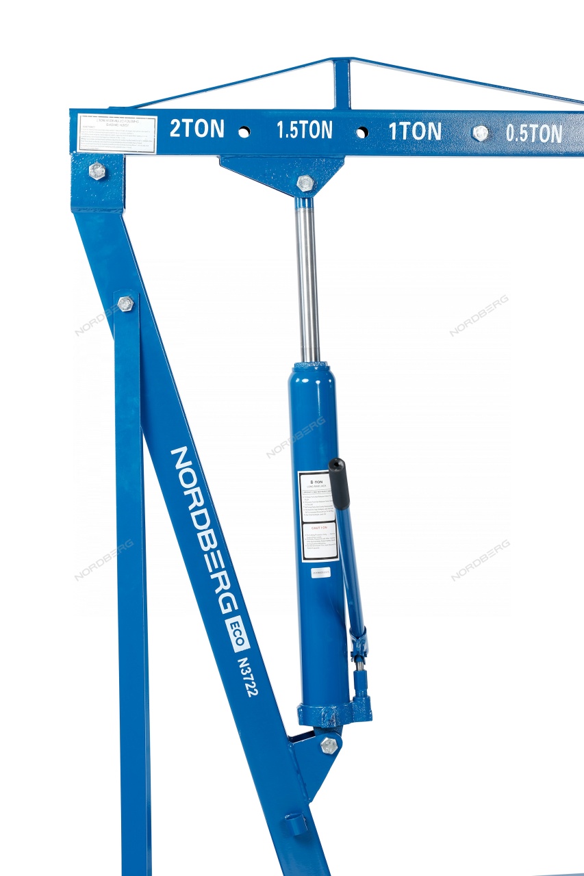 Кран гидравлический 2 т, складной NORDBERG N3722 купить по цене 23 851 ₽ в интернет магазине ТЕХСАД