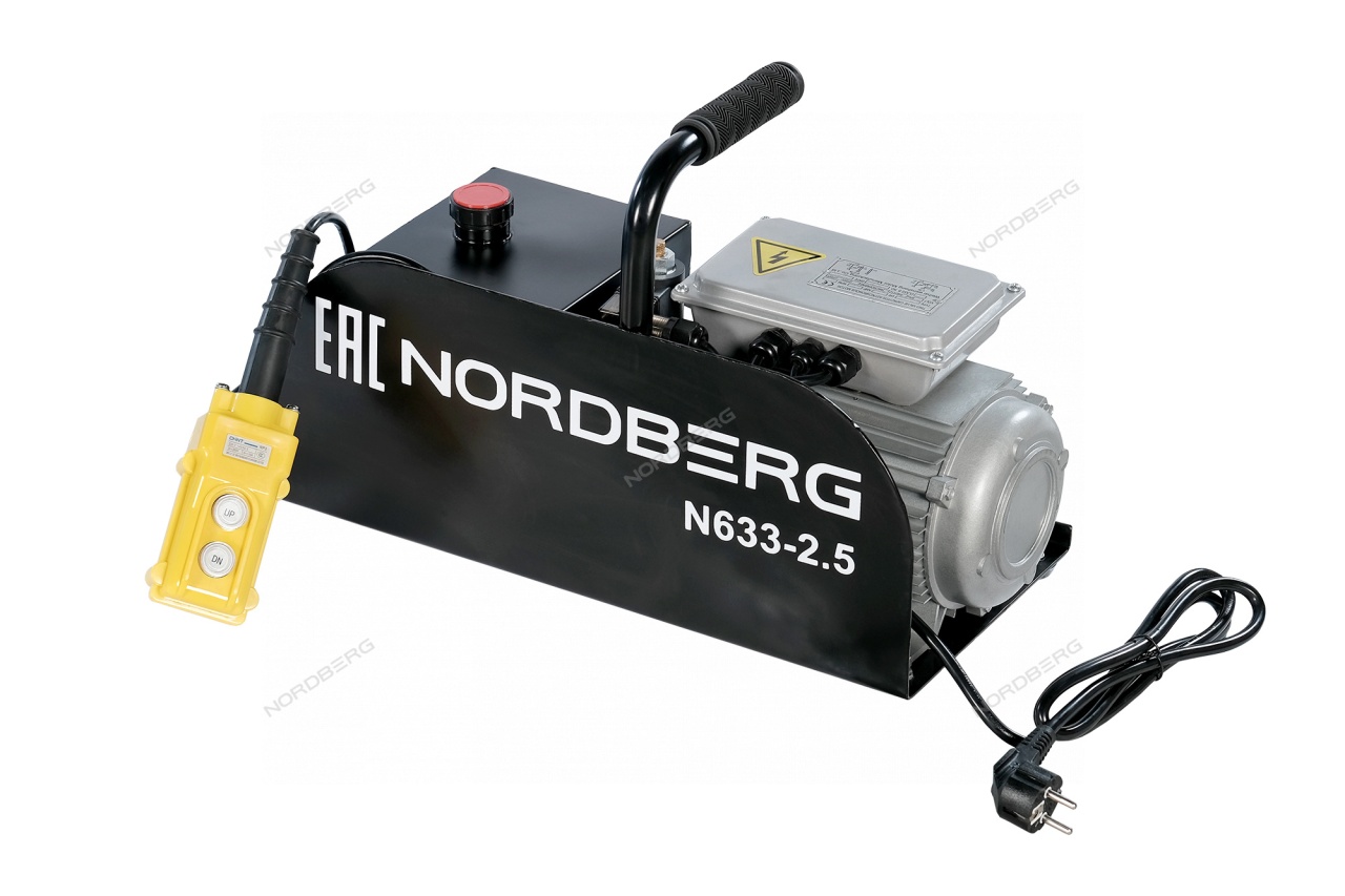 Подъемник ножничный, 2,5 т NORDBERG N633-2,5(220) купить по цене 130&nbsp;000 ₽ в интернет магазине ТЕХСАД