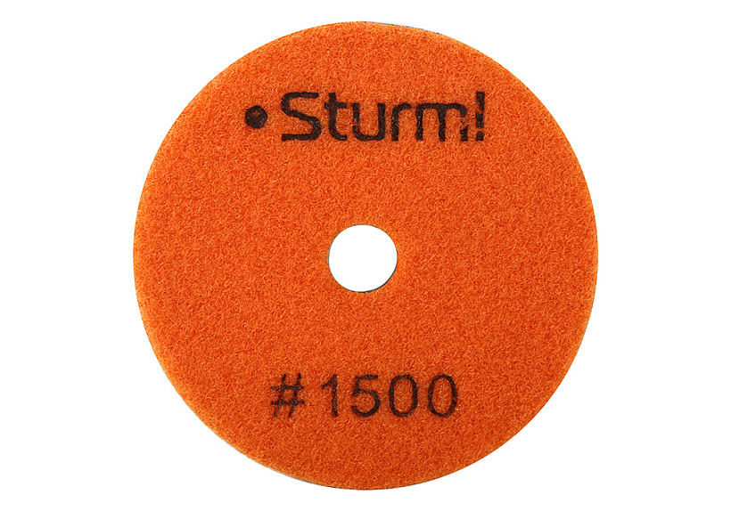 Круг шлифовальный гибкий Sturm! 9012-D100-1500 купить по цене 440 ₽ в интернет магазине ТЕХСАД