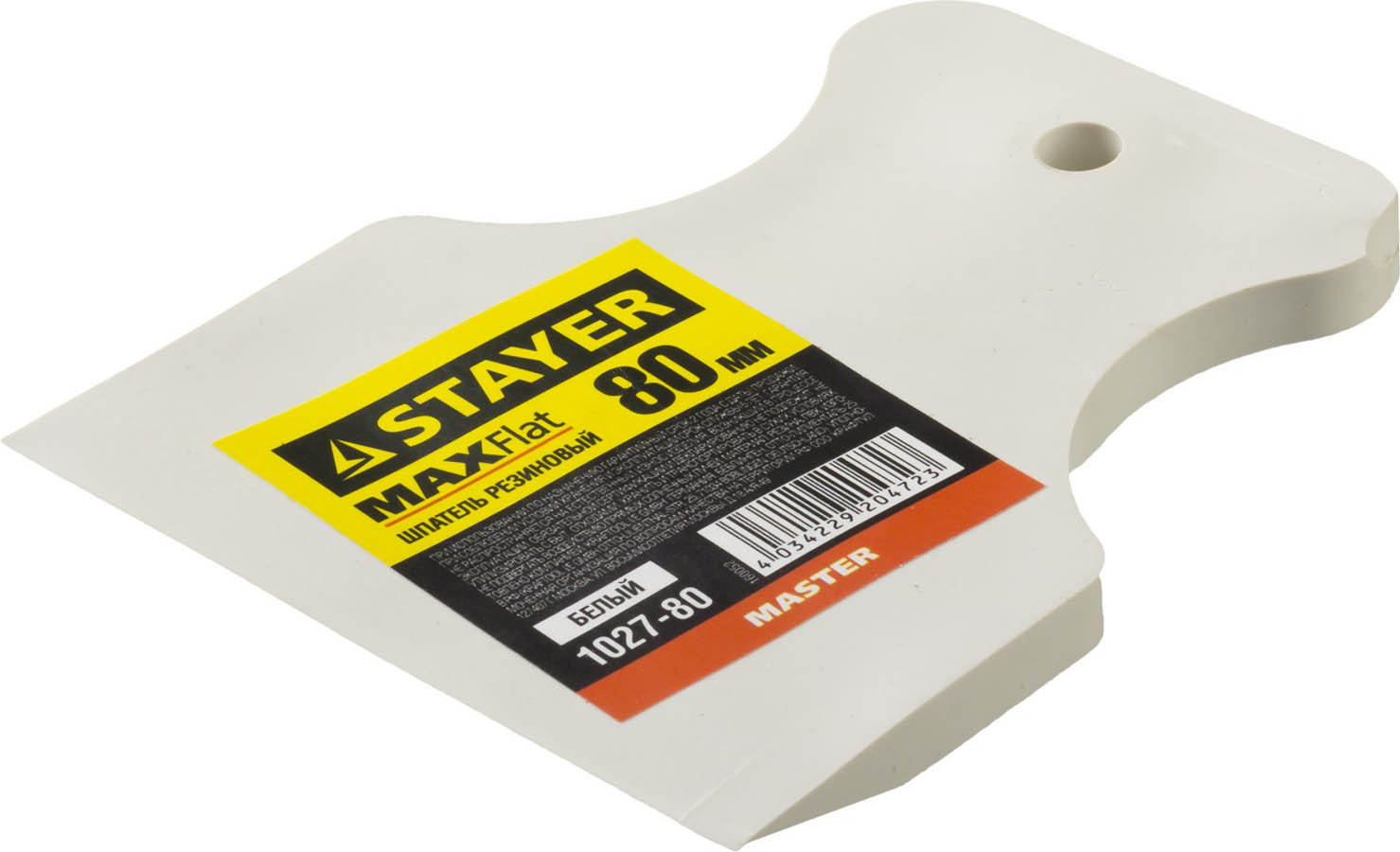 STAYER 80 мм, белый, шпатель резиновый 1027-80 STAYER 80 мм, белый, шпатель резиновый 1027-80 купить по цене 36 ₽ в интернет магазине ТЕХСАД