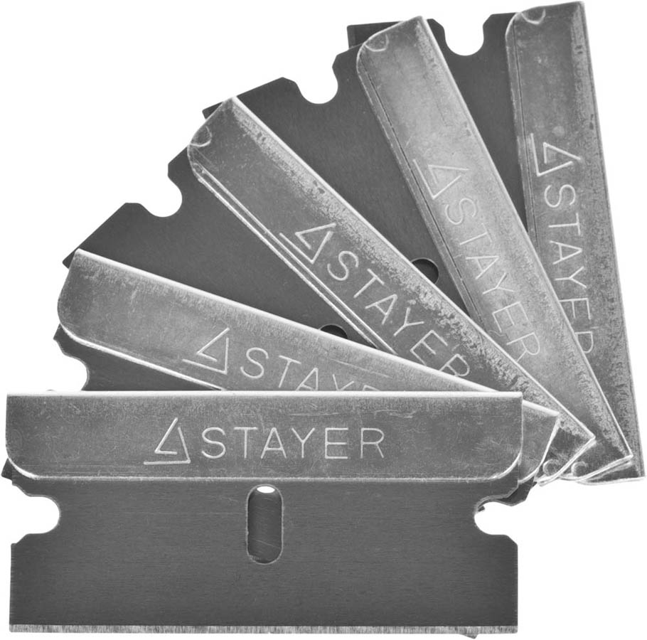 STAYER Н01, 40 мм, сменные лезвия для скребка 08549-S5_z01 купить по цене 96 ₽ в интернет магазине ТЕХСАД
