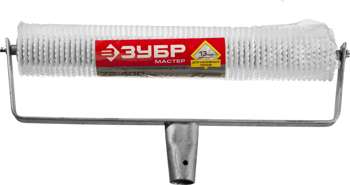 ЗУБР 72 х 400 мм, пластмассовые иглы 13 мм, для наливных полов, под удлинитель, валик игольчатый 03952-40 купить по цене 550 ₽ в интернет магазине ТЕХСАД