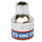 Головка торцевая стандартная двенадцатигранная 3/8'', 6 мм KING TONY 333006M Головка торцевая стандартная двенадцатигранная 3/8'', 6 мм KING TONY 333006M купить по цене 120 ₽ в интернет магазине ТЕХСАД