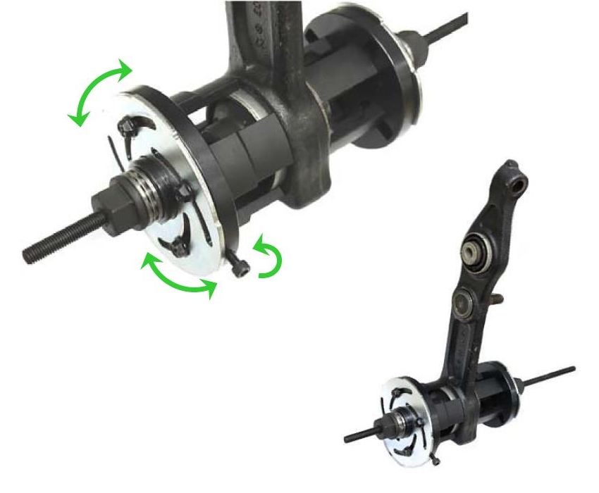 Набор оправок для монтажа и демонтажа сайлентблоков, 34-82 мм, кейс, 6 предметов МАСТАК 110-20006C купить по цене 36 850 ₽ в интернет магазине ТЕХСАД
