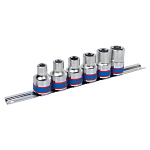 Набор торцевых головок 1/2'', TORX Е-стандарт, E10-E20, 6 предметов KING TONY 4106PR купить по цене 1 640 ₽ в интернет магазине ТЕХСАД
