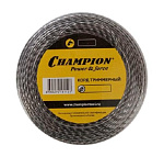 Корд триммерный CHAMPION Tri-twist 2.7ммx15м (витой треугольник) (артикул C7046) Корд триммерный CHAMPION Tri-twist 2.7ммx15м (витой треугольник) (артикул C7046) купить по цене 260 ₽ в интернет магазине ТЕХСАД
