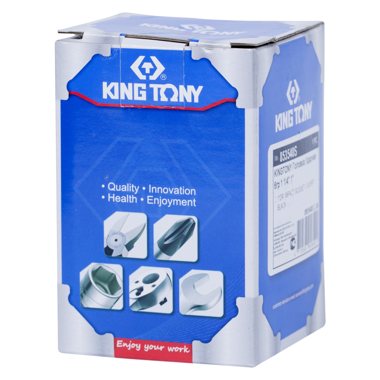 Головка торцевая ударная шестигранная 1'', 1-1/4'', дюймовая KING TONY 853540S купить по цене 1 730 ₽ в интернет магазине ТЕХСАД