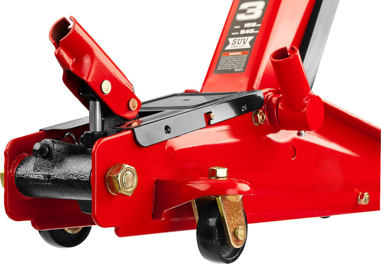 STAYER 3т, 155-545 мм, домкрат гидравлический подкатной RED FORCE 43157-3 купить по цене 11&nbsp;230 ₽ в интернет магазине ТЕХСАД