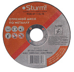 Отрезной диск по металлу Sturm! 9020-07-115x10 купить по цене 40 ₽ в интернет магазине ТЕХСАД
