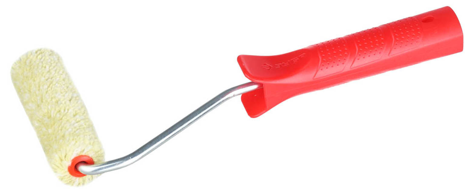 ЗУБР 100 мм, ⌀ 15 мм, полиакрил, валик с ручкой СИНТЕКС 03504-10 купить по цене 164 ₽ в интернет магазине ТЕХСАД